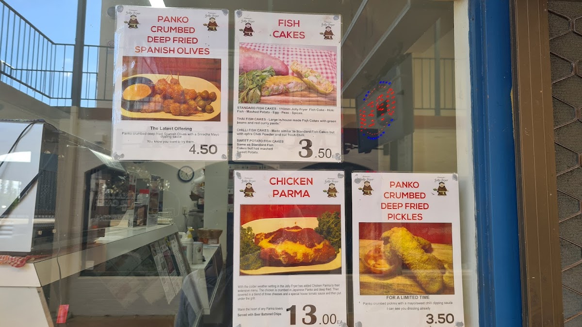 Kalamunda's Jolly Fryer Photo Menu 3