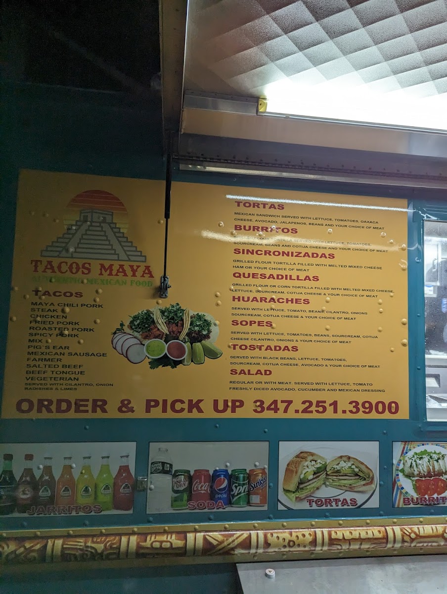 Maya Taco Truck Photo Menu 4