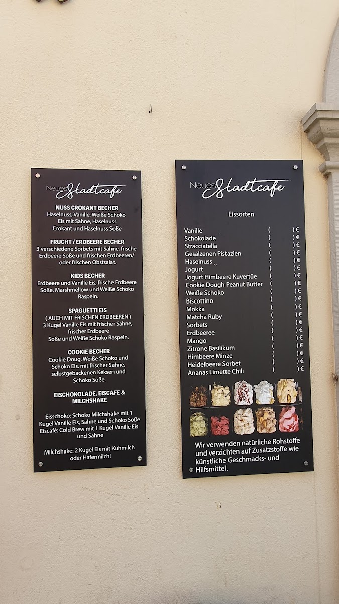 Neues Stadtcafé Photo Menu 5