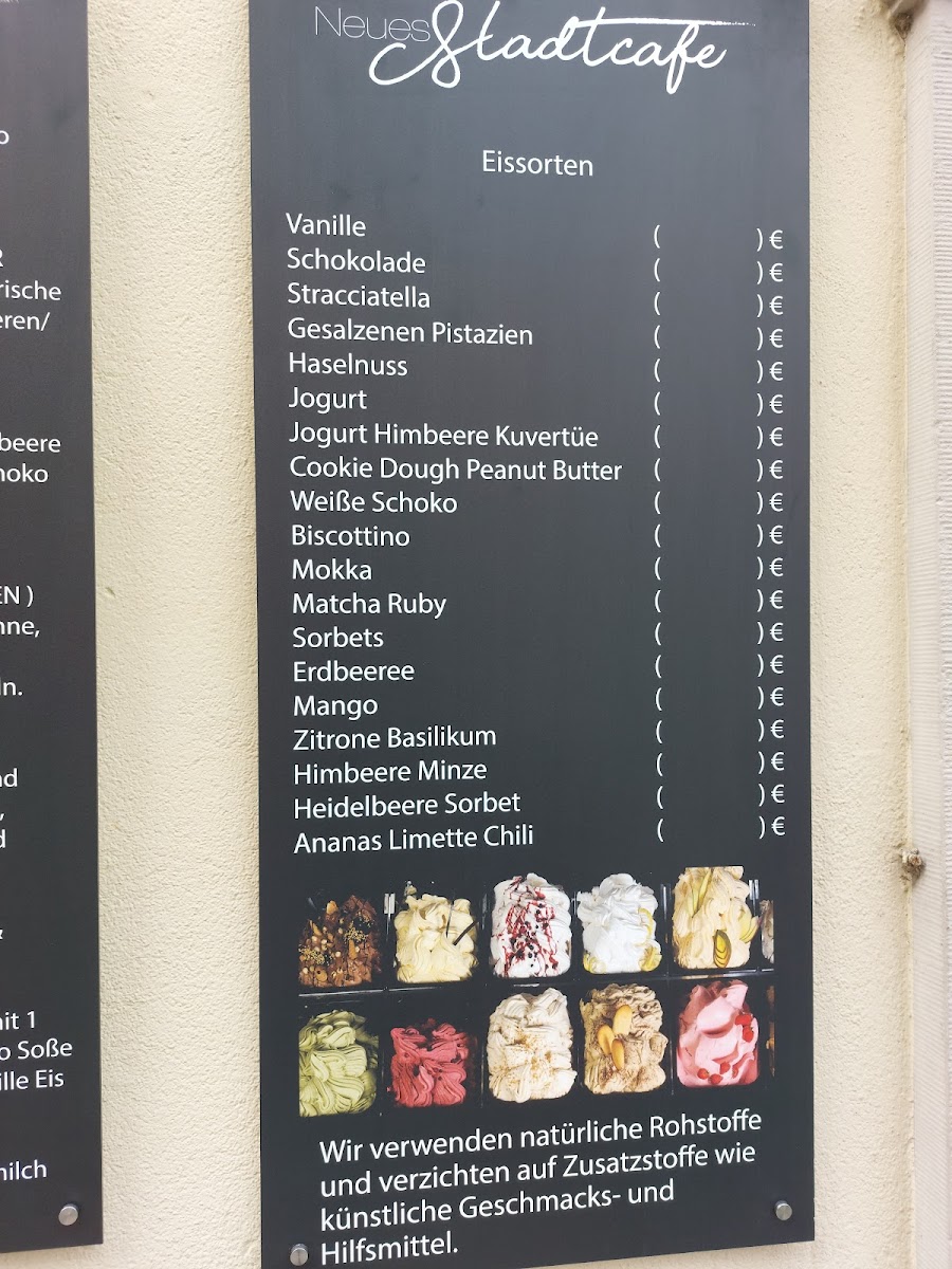Neues Stadtcafé Photo Menu 7