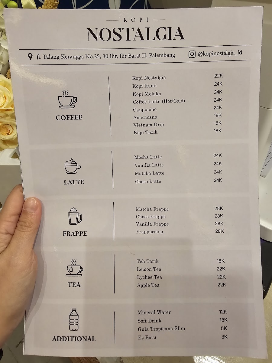 Kopi Nostalgia Photo Menu 1
