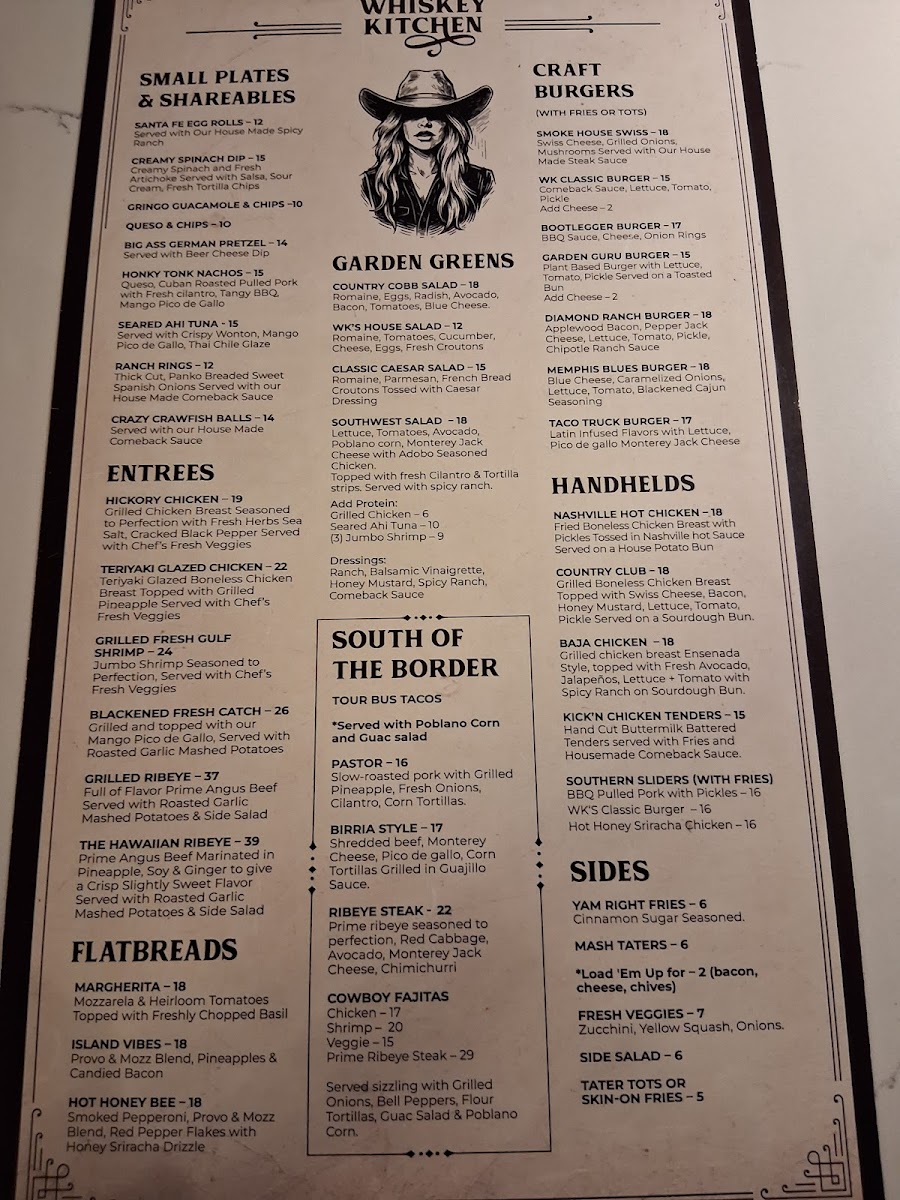 Whiskey Kitchen Photo Menu 6