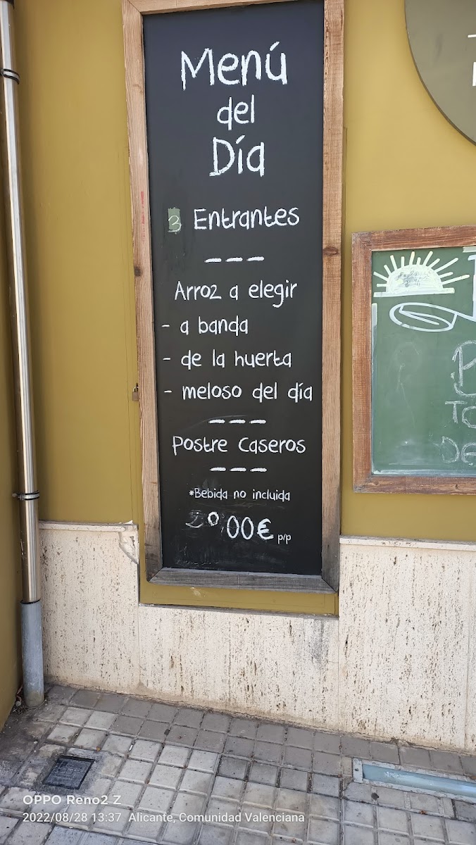 Restaurante La Senia Photo Menu 2