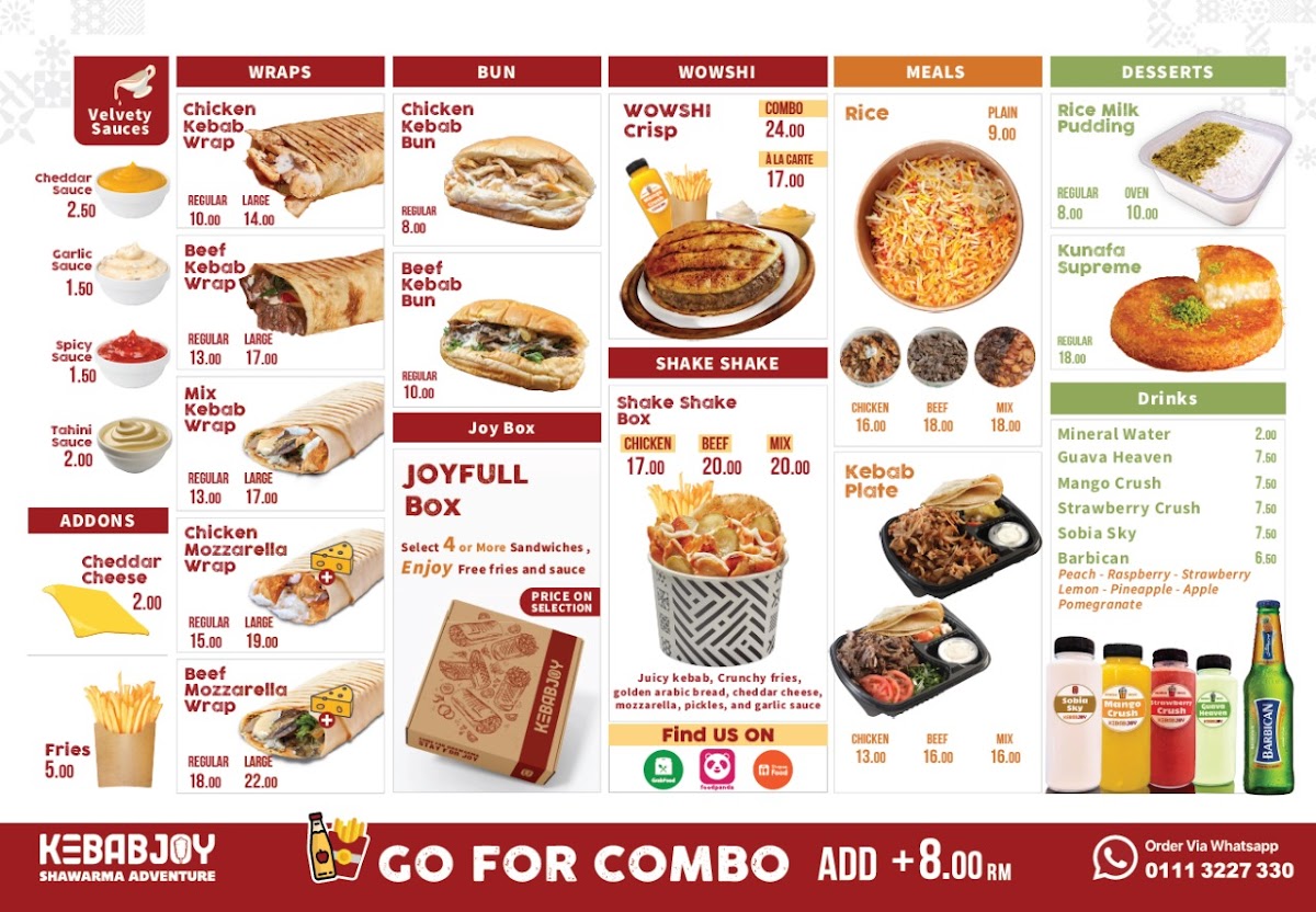 KEBABJOY Photo Menu 2
