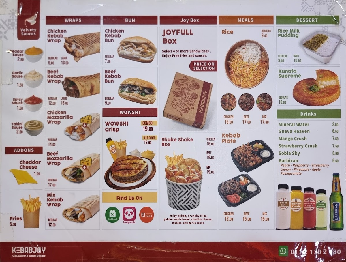 KEBABJOY Photo Menu 3