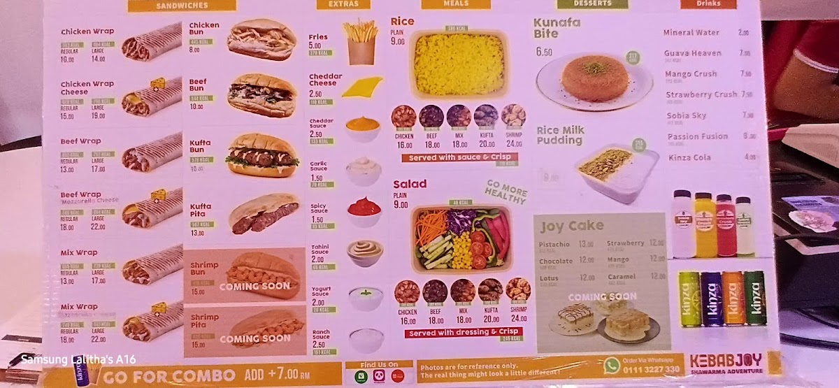 KEBABJOY Photo Menu 4
