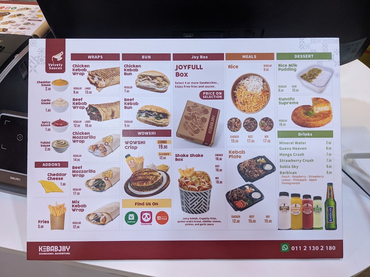 KEBABJOY Photo Menu 6
