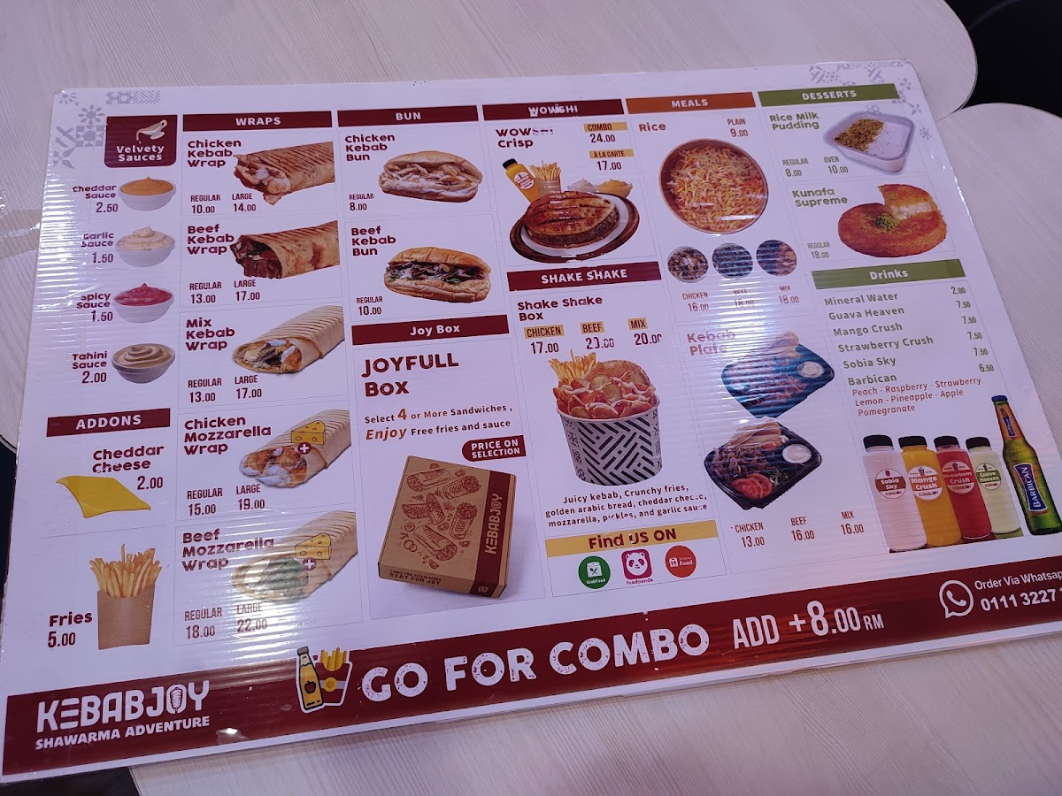 KEBABJOY Photo Menu 8