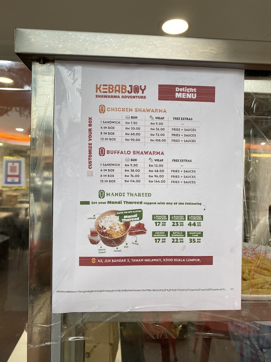 KEBABJOY Photo Menu 9