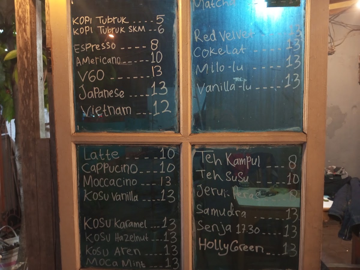 Kopi Yil Photo Menu 3