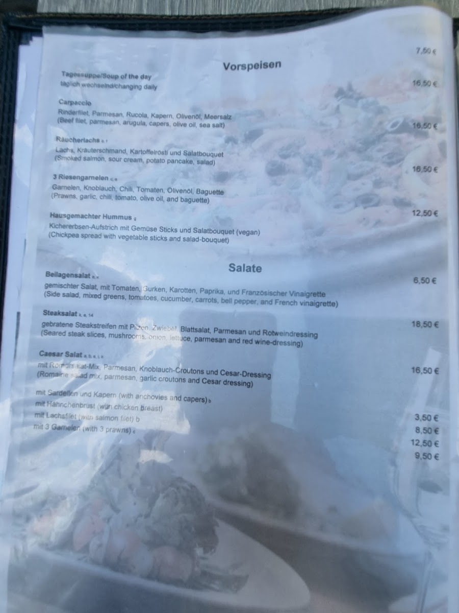 Restaurant Burg Landshut Photo Menu 9
