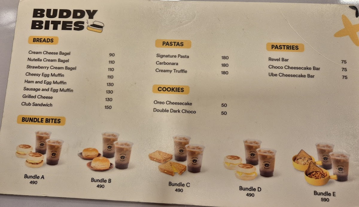 Coffee Buddy - Main Photo Menu 4