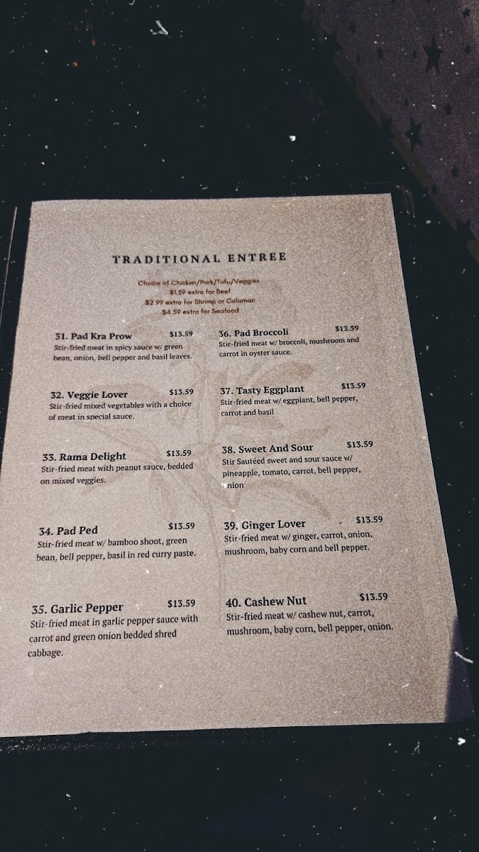 Thai Table Photo Menu 3