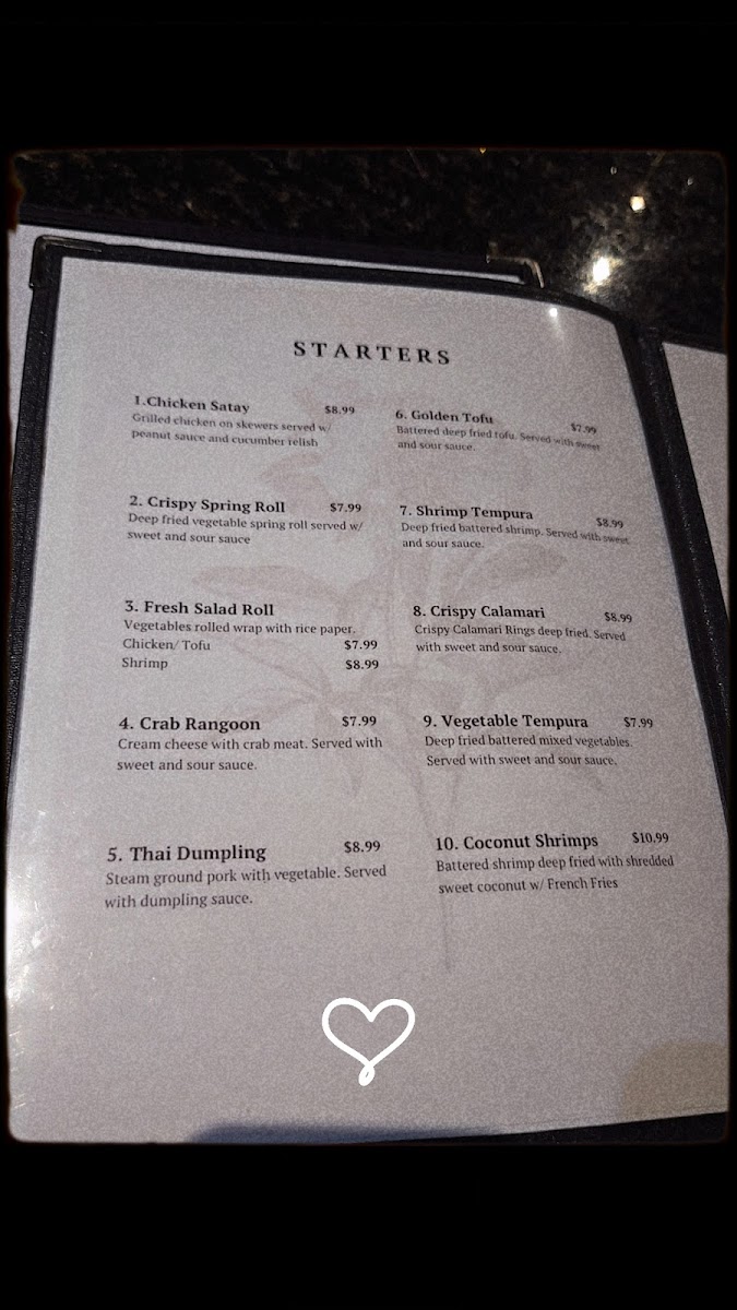 Thai Table Photo Menu 9
