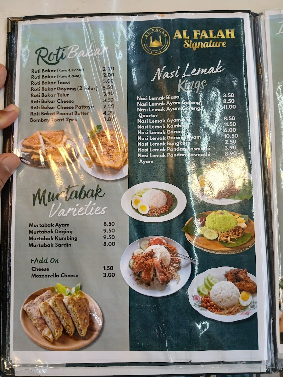 Nasi Kandar Al Falah Signature Photo Menu 3