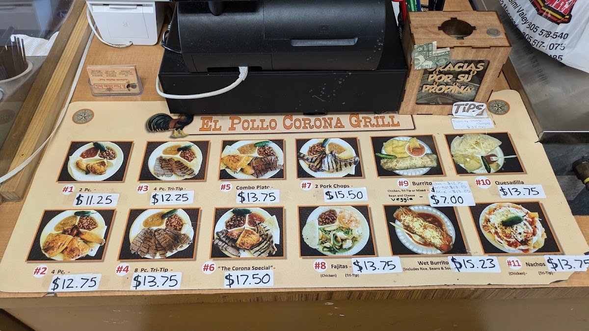 El Pollo Corona Grill #3 Photo Menu 2