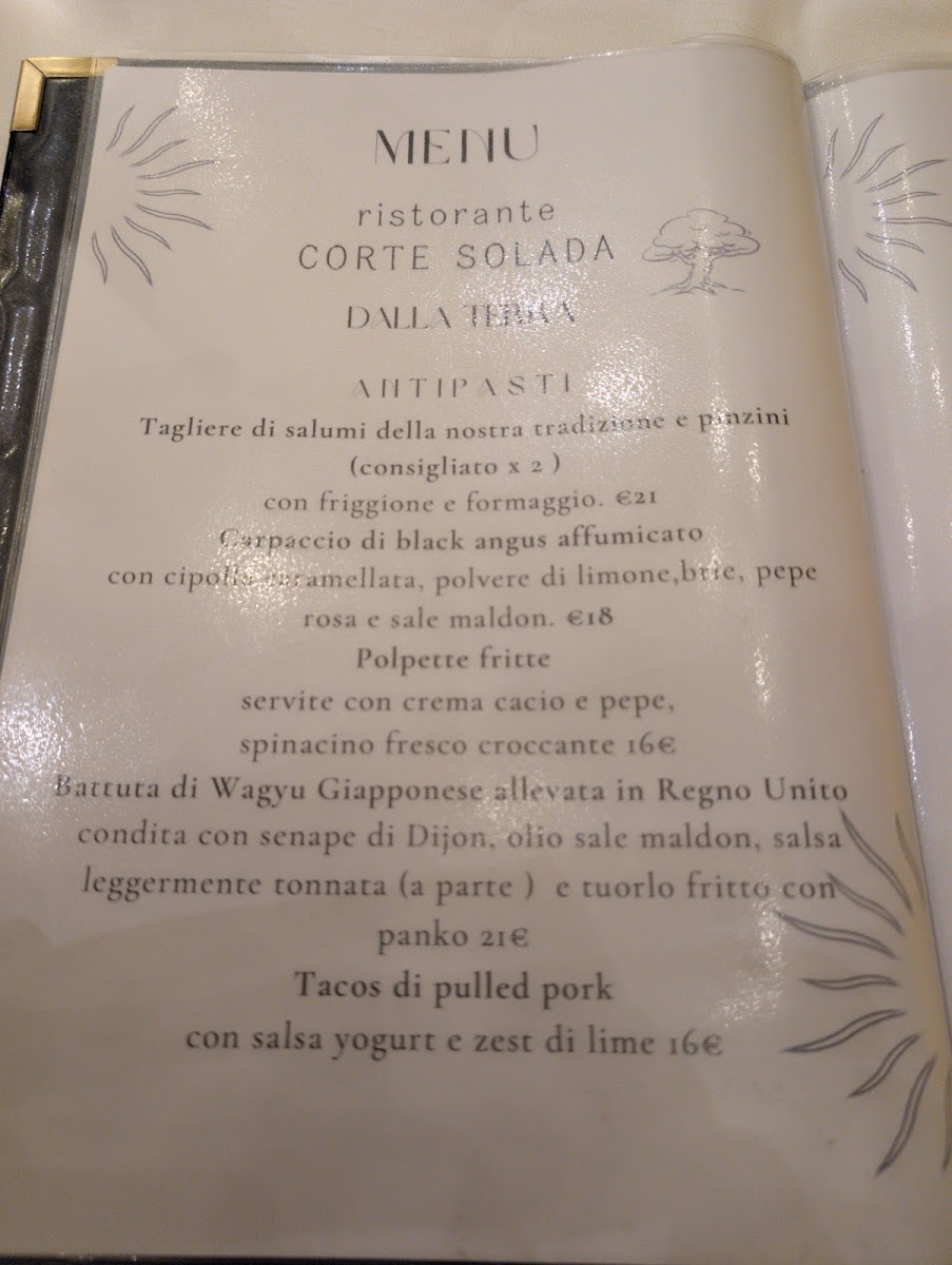 Trattoria Corte Solada Photo Menu 5