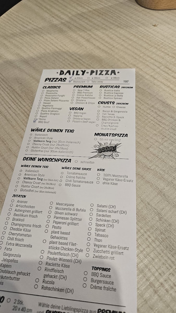 Daily Pizza Luzern Photo Menu 4