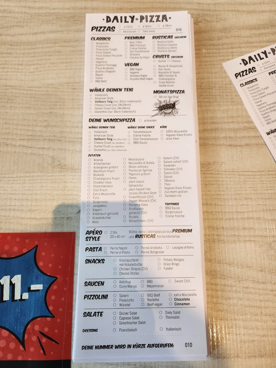 Daily Pizza Luzern Photo Menu 5