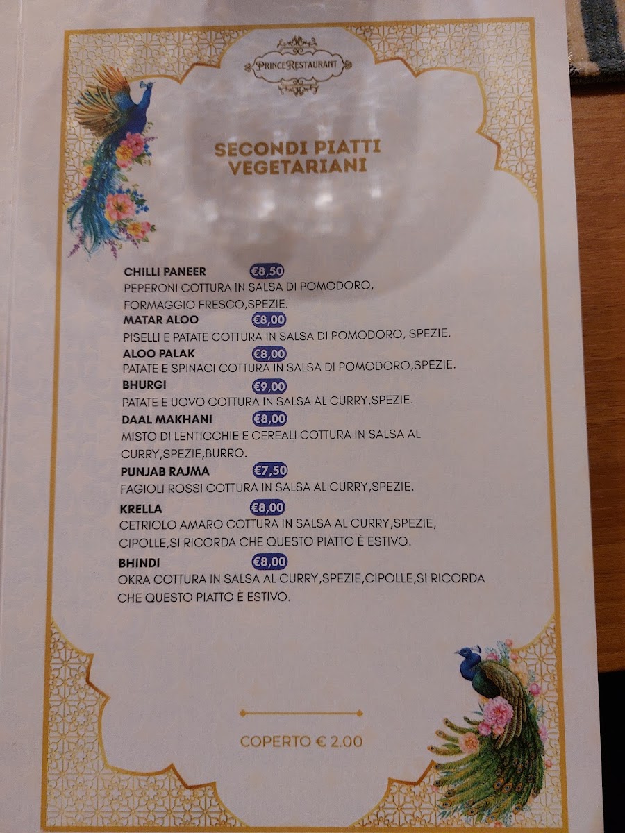 Prince Restaurant Photo Menu 8