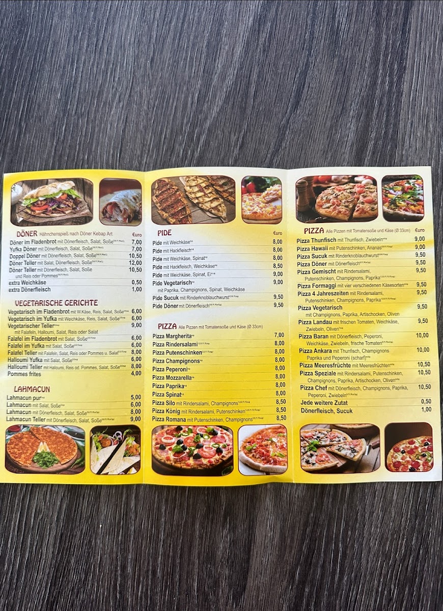 Baran Pizza- &Kebap-Haus Photo Menu 10