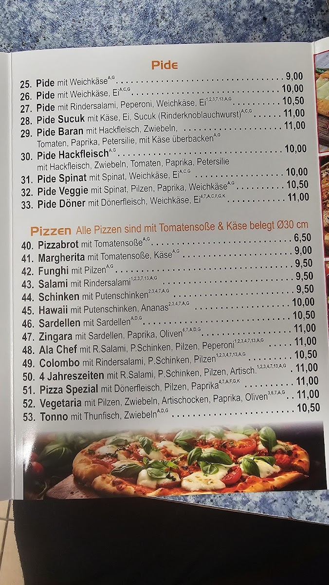 Baran Pizza- &Kebap-Haus Photo Menu 7