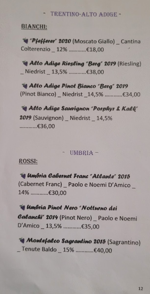La Cisterna Photo Menu 6