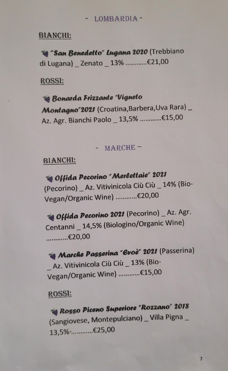 La Cisterna Photo Menu 7