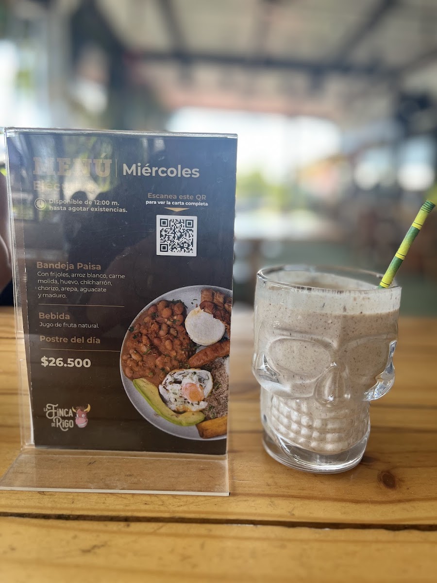 Rigo's Finca Photo Menu 1
