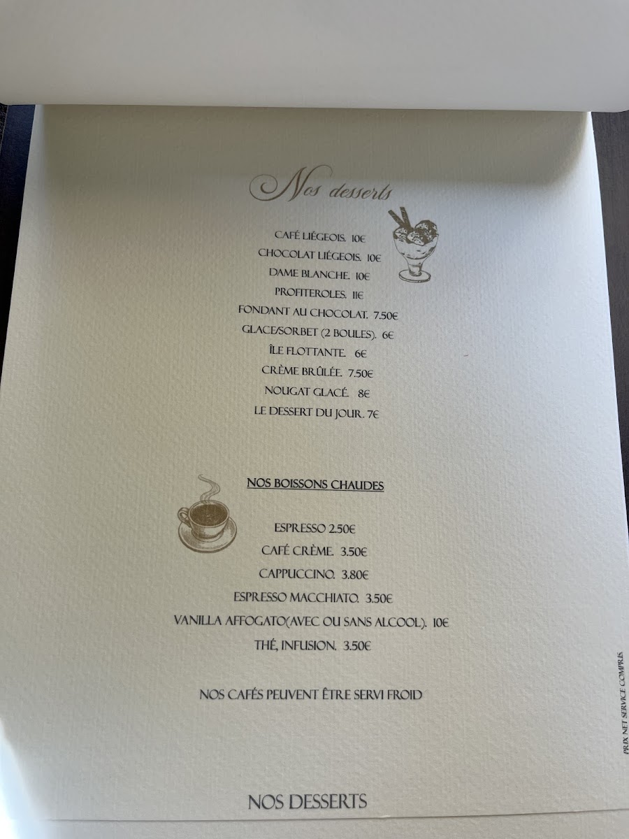 La Grignotière - Restaurant Villefranche-sur-Mer Photo Menu 9