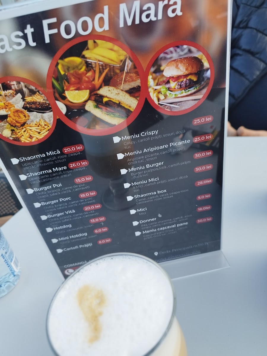 Fast Food Mara Photo Menu 3