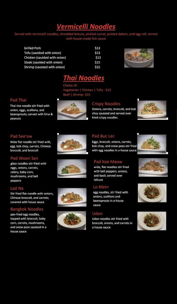 Rawz Bistro Photo Menu 2