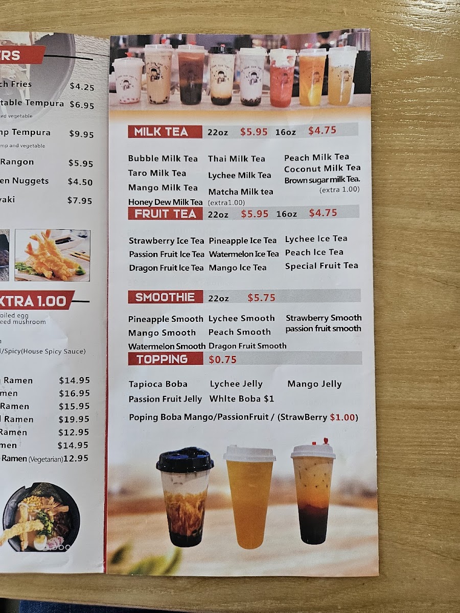 Zuru Ramen & Hibachi Photo Menu 2