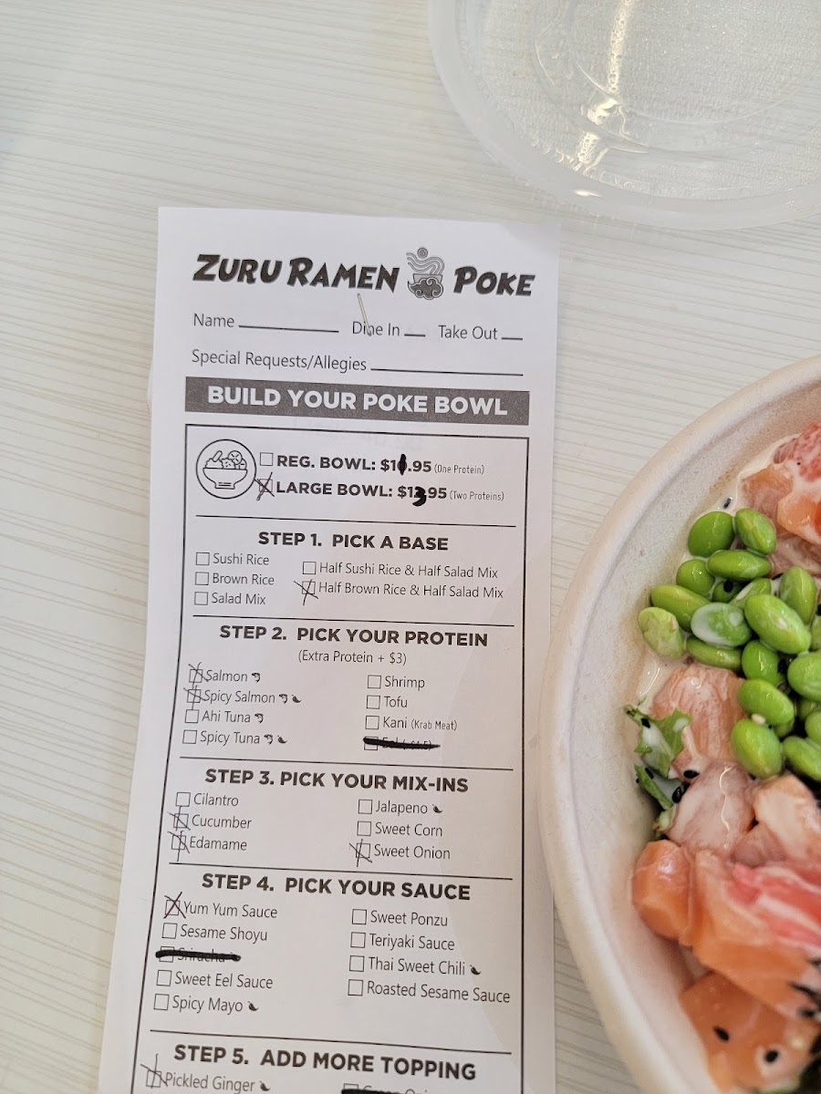 Zuru Ramen & Hibachi Photo Menu 7