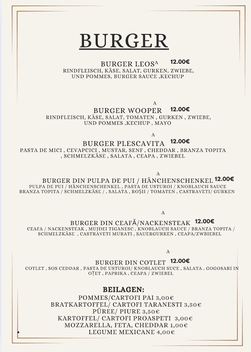 Restaurant LEO‘s Photo Menu 1