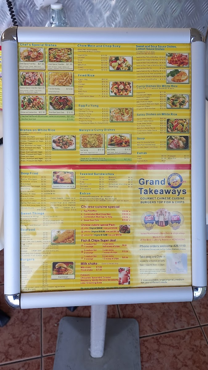Grand Takeaways Photo Menu 6