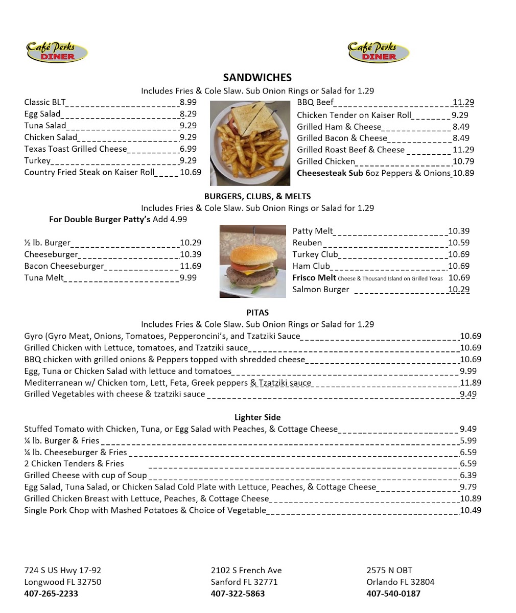 Cafe Perks 17-92 Photo Menu 3