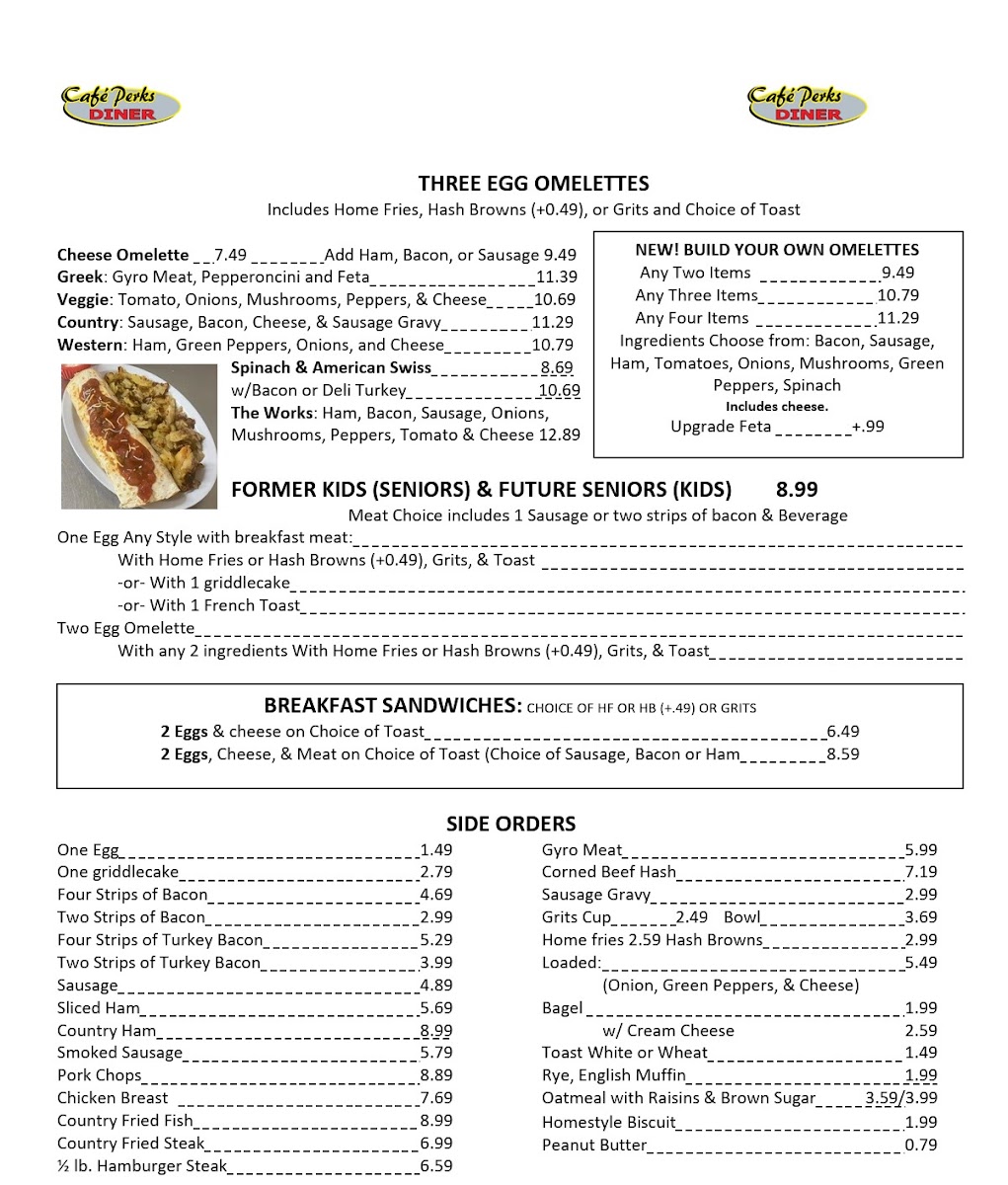 Cafe Perks 17-92 Photo Menu 4