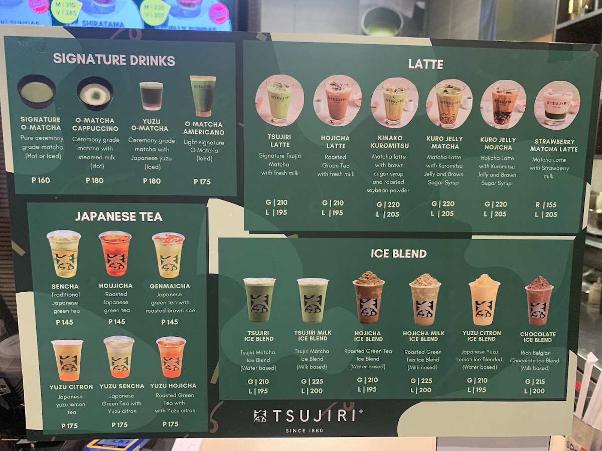 Tsujiri Photo Menu 5