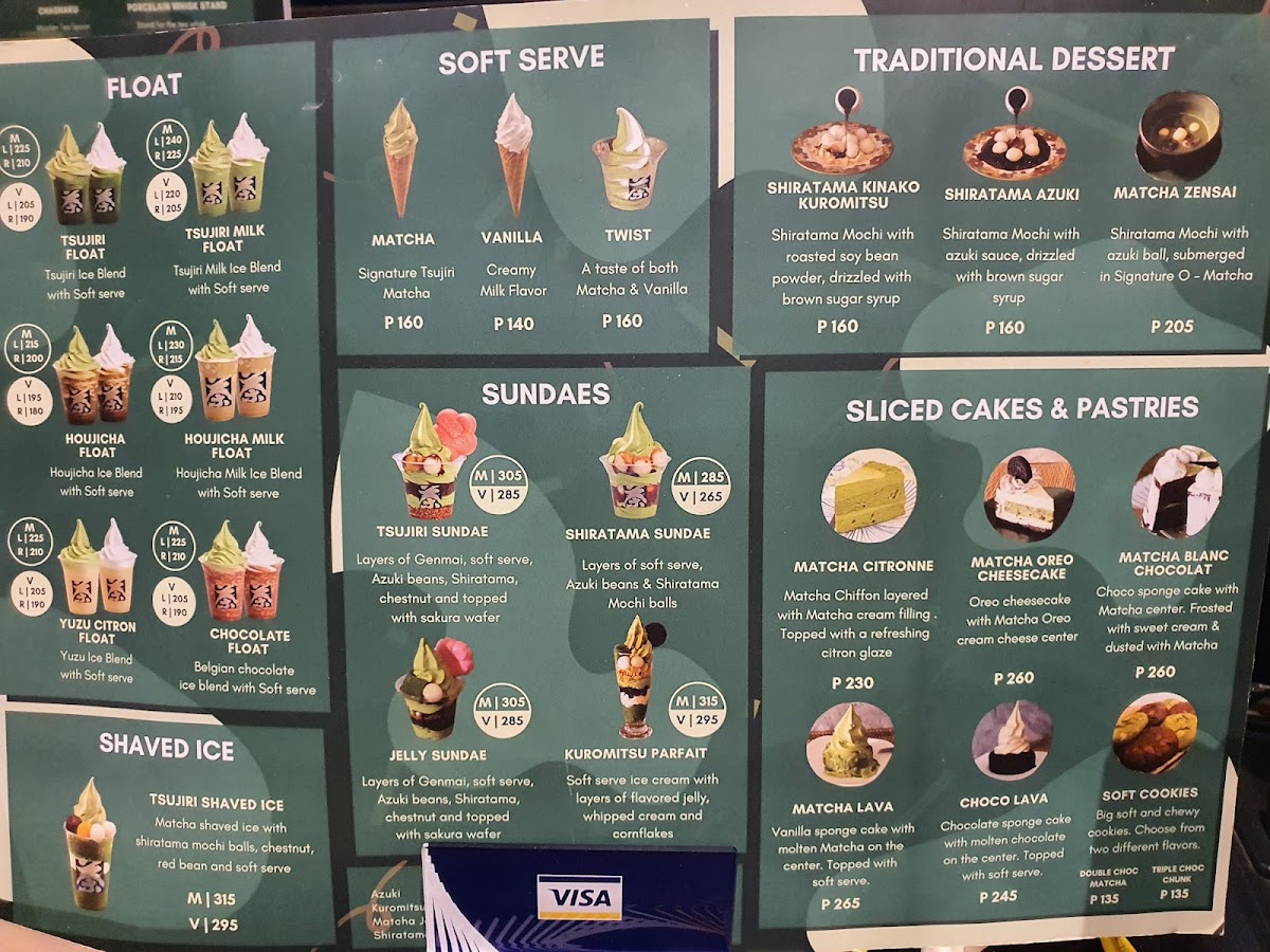 Tsujiri Photo Menu 9