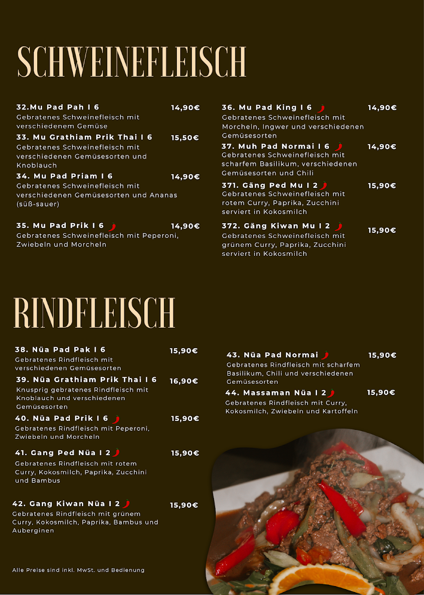 Rian Thai Bistro Photo Menu 4