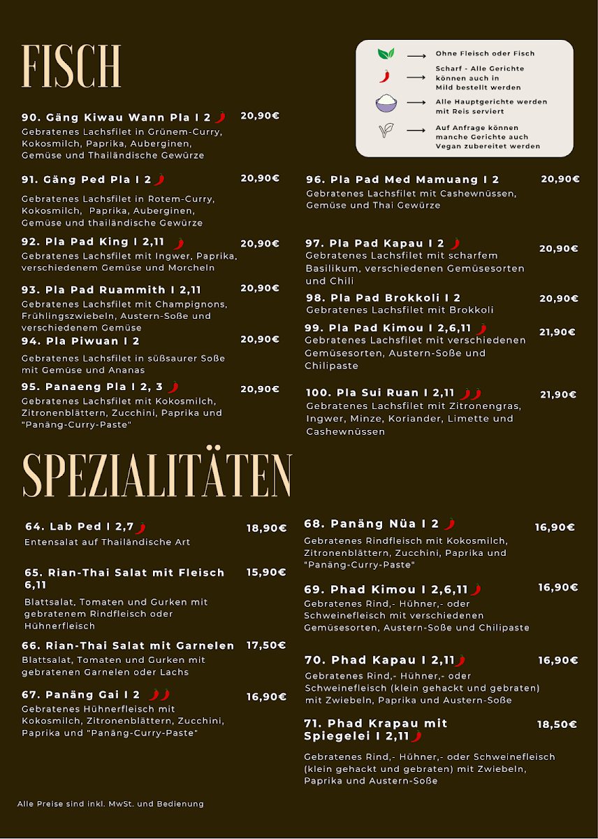 Rian Thai Bistro Photo Menu 5