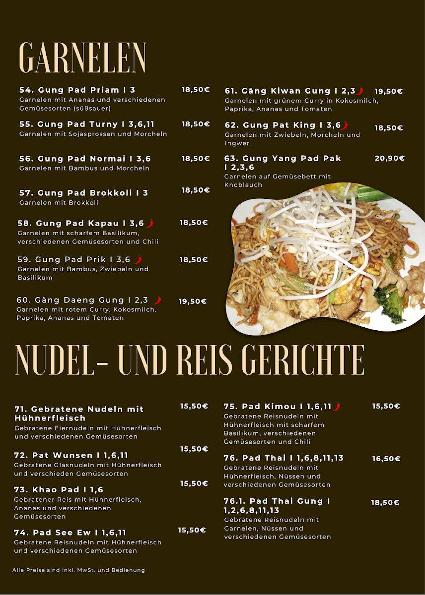 Rian Thai Bistro Photo Menu 6