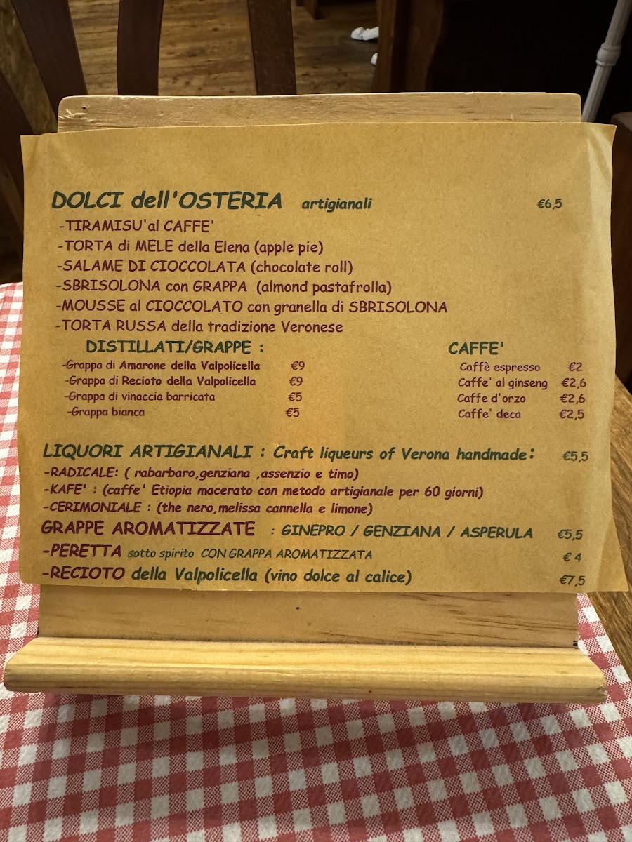 Osteria A Le Petarine Photo Menu 4
