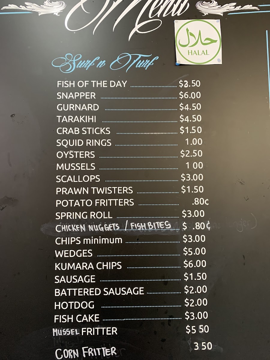 Southern Cross Fisheries Photo Menu 4