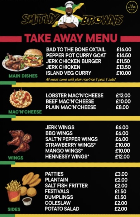 Smithy Browns Photo Menu 2