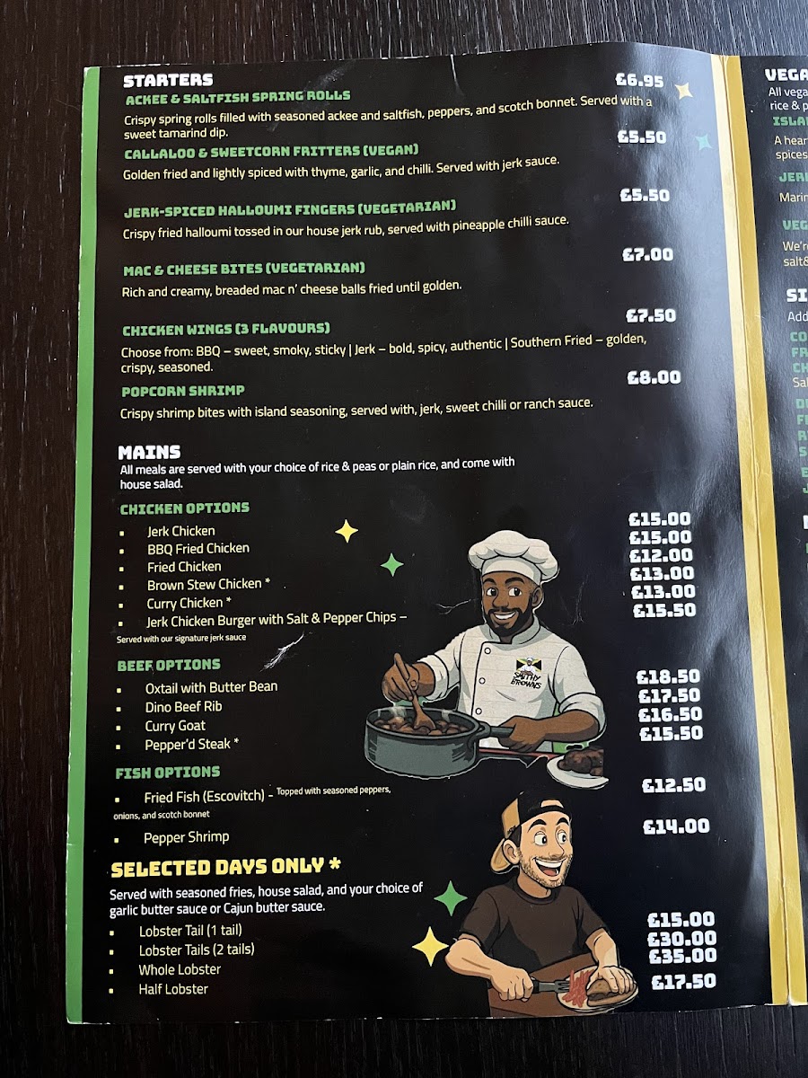 Smithy Browns Photo Menu 5