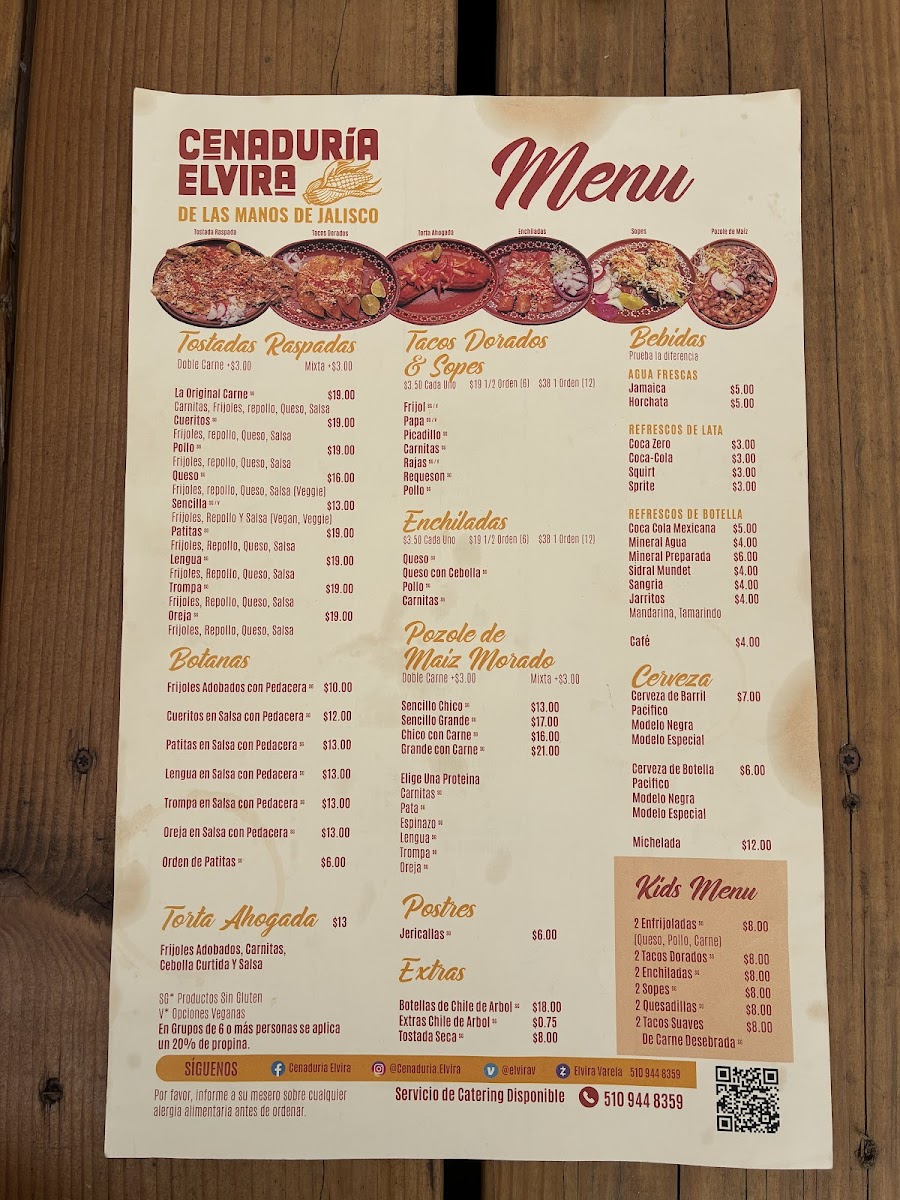 Cenaduria Elvira Photo Menu 5