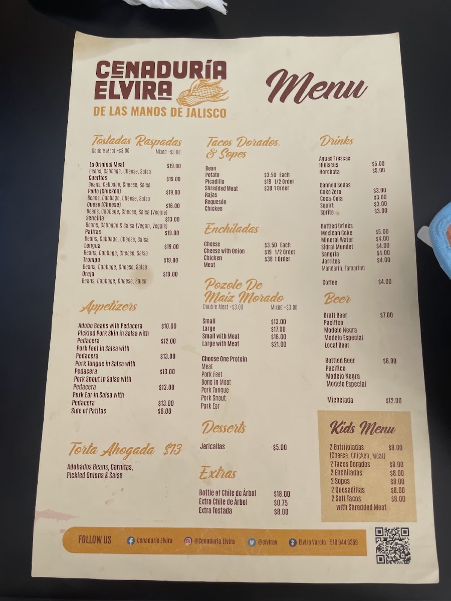 Cenaduria Elvira Photo Menu 8