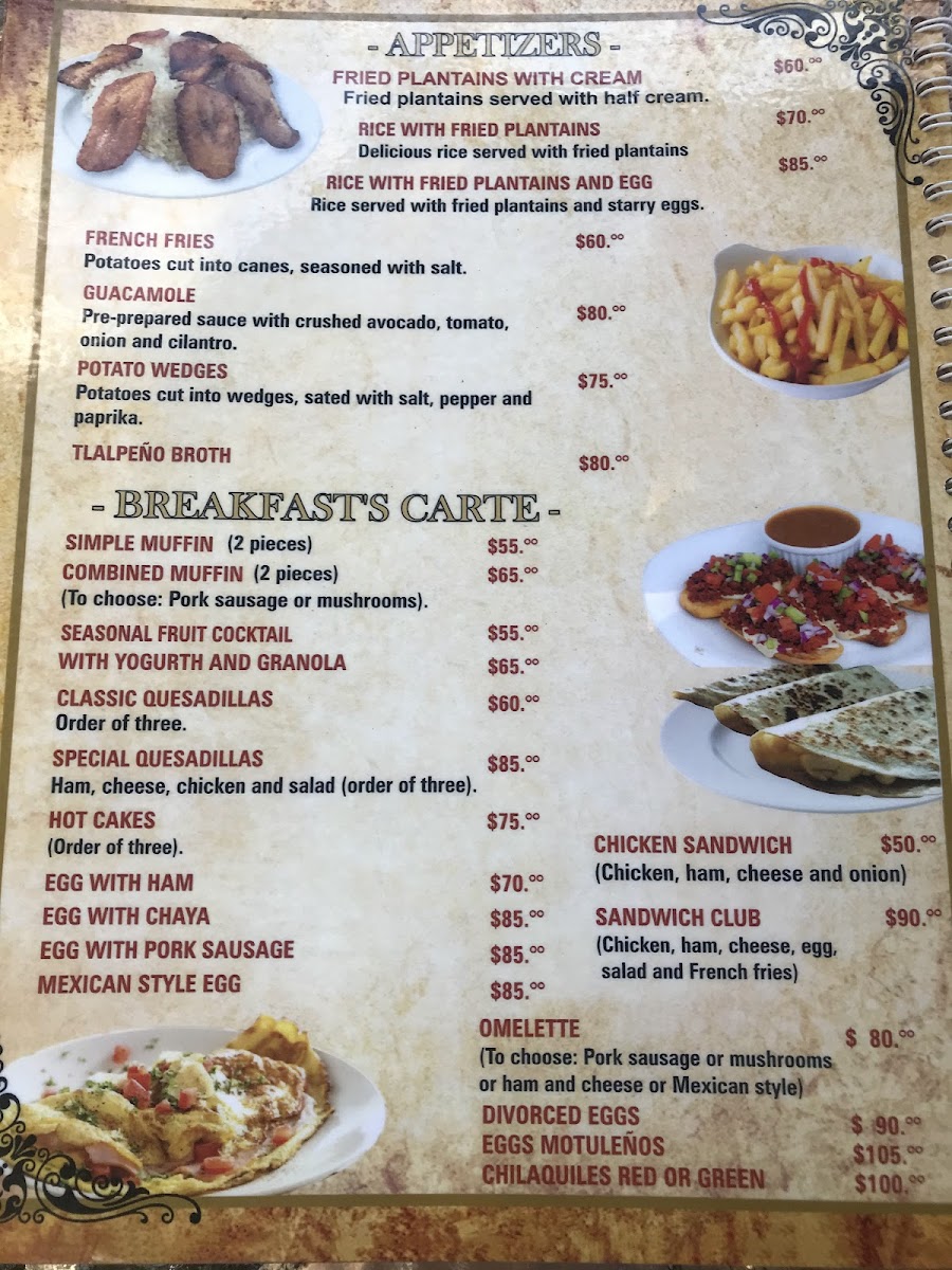 Eleganzza Restaurant Photo Menu 3
